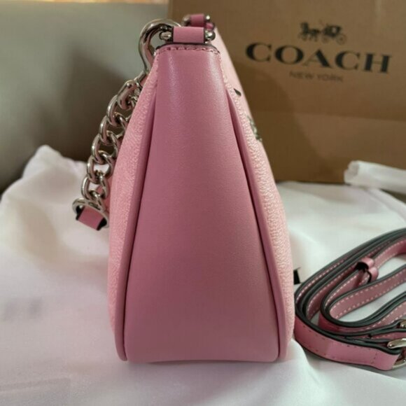 Coach Teri Shoulder Bag In Signature Canvas - Picture 3 of 6